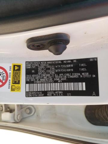 5TDBKRFH2GS329763 Toyota Highlander Le