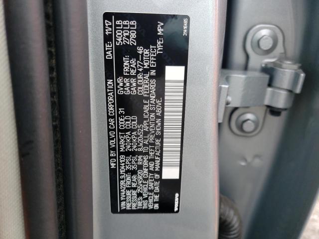 2018 VOLVO XC60 T6 IN - YV4A22RL9J1044109