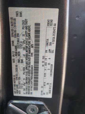 2013 FORD ESCAPE S 1FMCU0F76DUB00443  52948933