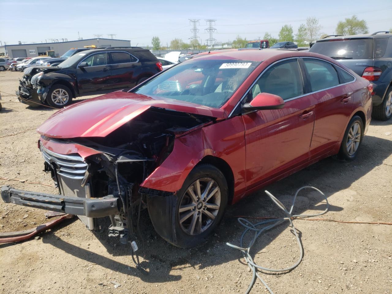 5NPE24AF0GH314853 2016 Hyundai Sonata Se