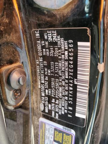 5XYKW4A7XEG446569 KIA SORENTO SX