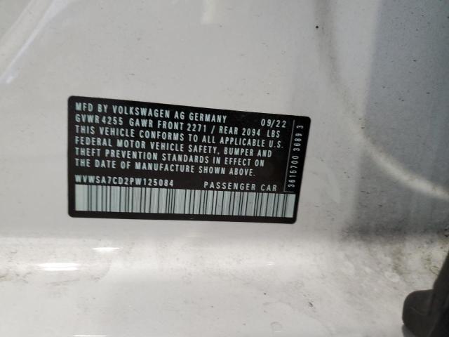 2023 VOLKSWAGEN GTI SE - WVWSA7CD2PW125084