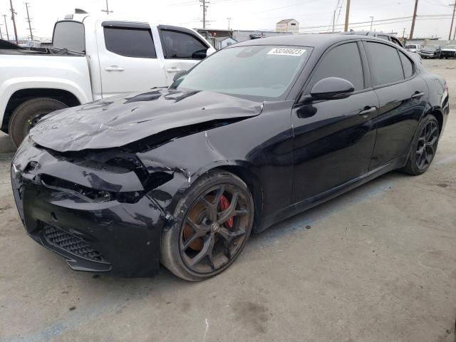 Alfa Romeo Giulia salvage cars for sale: 2020 Alfa Romeo Giulia TI