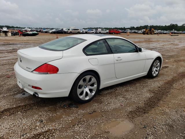 VIN: WBAEH135X7CR52182 Auction: COPART Lot: 51306003 Location: AL - MOBILE SOUTH WBAEH135X7CR52182 BMW 6 SERIES 2007 WHITE Photo 3