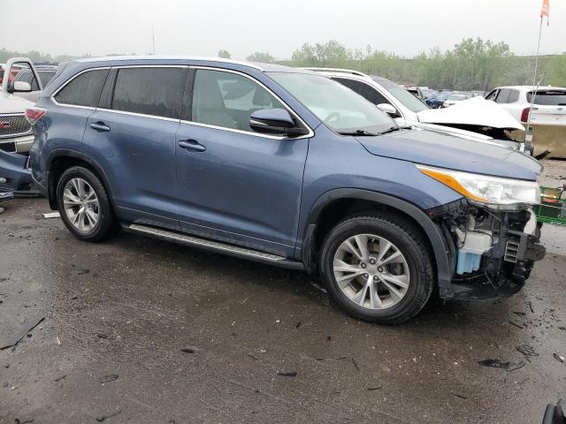 VIN 5TDJKRFH6ES024971 2014 Toyota Highlander, Xle no.4