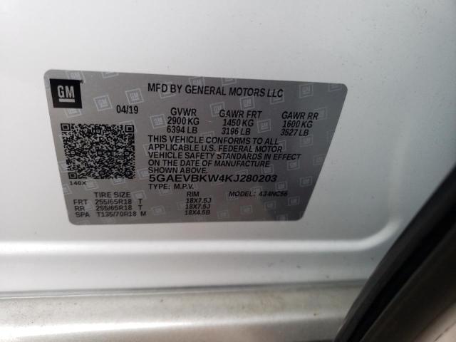 5GAEVBKW4KJ280203 Buick Enclave Premium