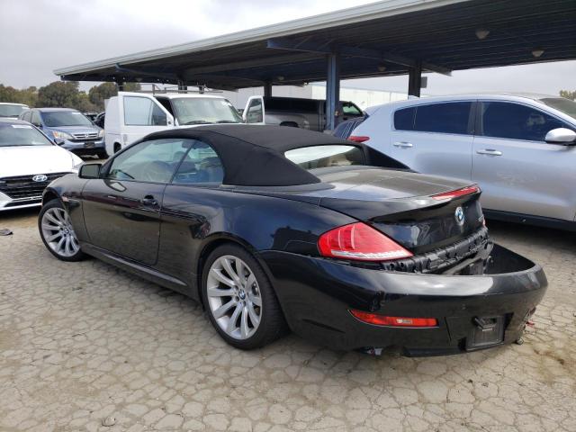 VIN: WBAEB53599CX58223 Auction: COPART Lot: 52223263 Location: CA - HAYWARD WBAEB53599CX58223 BMW 6 SERIES 2009 BLACK Photo 2