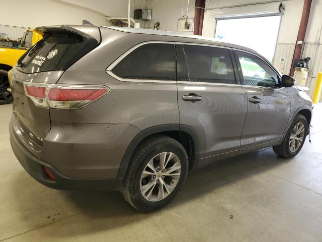 VIN 5TDKKRFH4ES038078 2014 Toyota Highlander, Xle no.3