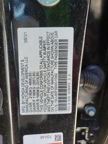 19UUB5F59MA015982 Acura Tlx Tech A