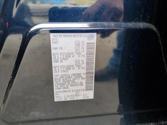 5N1DL0MN5JC510578 Infiniti QX60