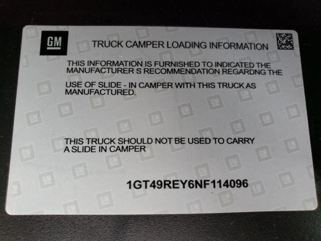 2022 GMC SIERRA K25 1GT49REY0NF122680
