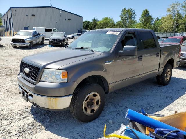 Salvage cars for sale at Mendon, MA auction: 2006 Ford F150 Supercrew