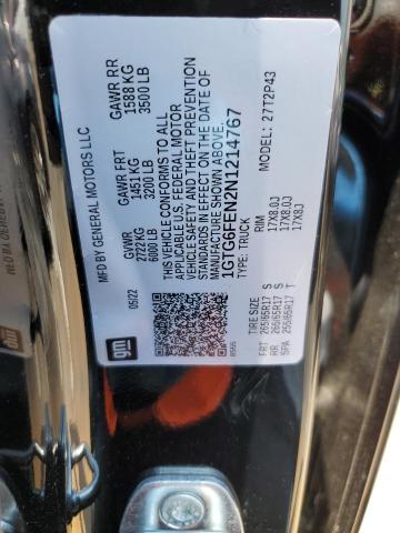 2022 GMC CANYON AT4 1GTG6FEN2N1214767