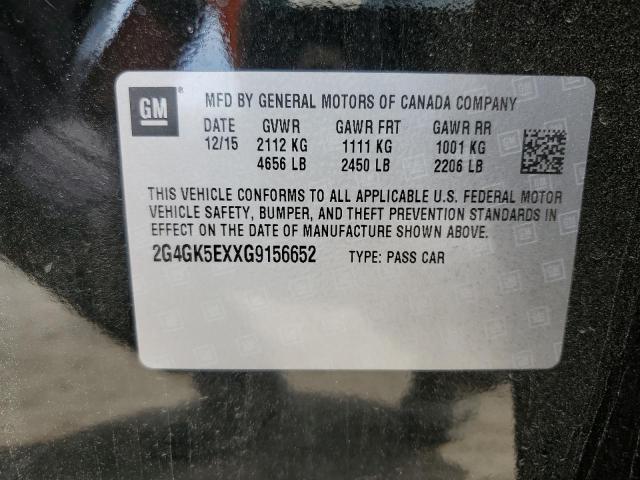 2G4GK5EXXG9156652 Buick Regal