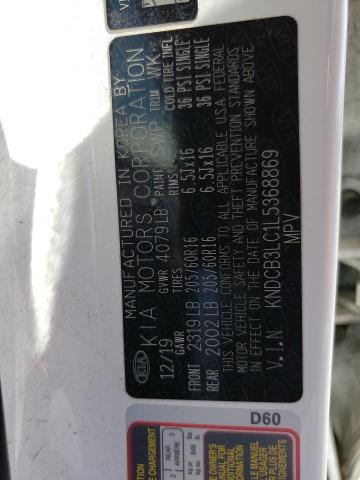 KNDCB3LC1L5368869 KIA NIRO LX