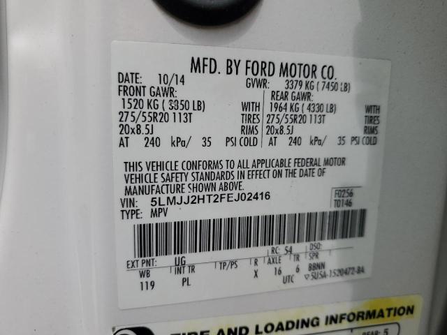 5LMJJ2HT2FEJ02416 Lincoln Navigator
