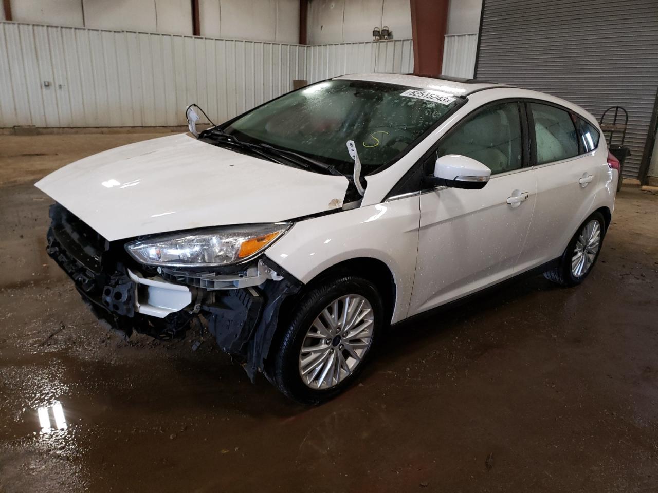 2017 Ford Focus Titanium vin: 1FADP3N29HL207141