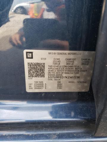 1GTU9FED7KZ407236 GMC Sierra K1500 Denali