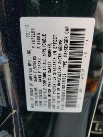2016 ACURA TLX - 19UUB2F37GA005839