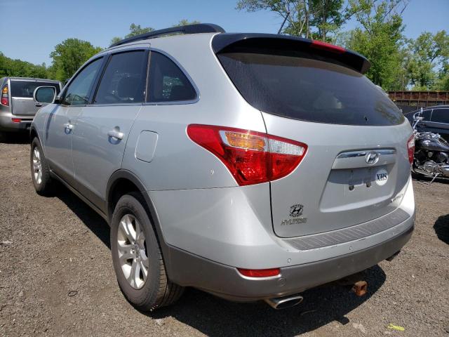 VIN: KM8NU4CC1AU103960 Auction: COPART Lot: 53168773 Location: CT - HARTFORD KM8NU4CC1AU103960 HYUNDAI VERACRUZ 2010 GRAY Photo 2