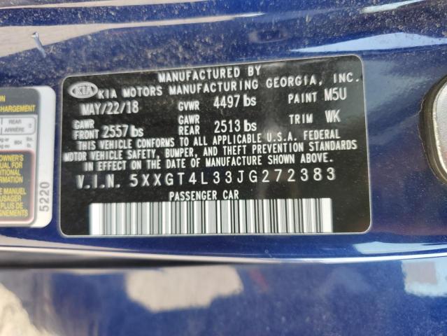 5XXGT4L33JG272383 KIA Optima Lx