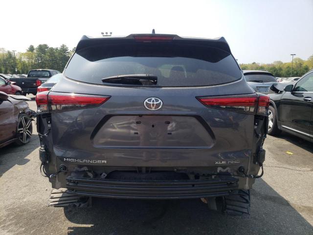 VIN 5TDHZRBH5LS014185 2020 Toyota Highlander, Xle no.6