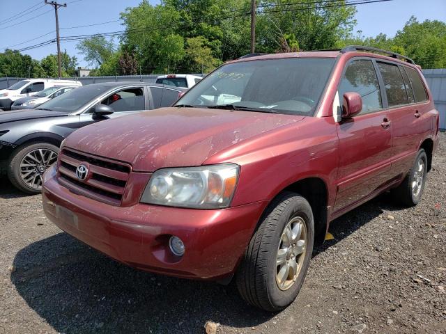 Salvage cars for sale from Copart New Britain, CT: 2006 Toyota Highlander Limited