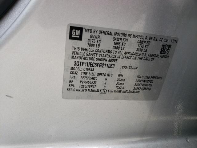 3GTP1UEC5FG211060 GMC Sierra C1500 Sle