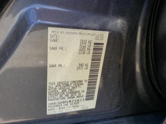 1N4AL3AP8FN875823 Nissan ALTIMA 2.5