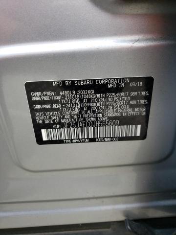 JF2SJAEC0JH565609 Subaru Forester 2.5i Premium