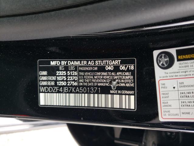 WDDZF4JB7KA501371 Mercedes-Benz E 300