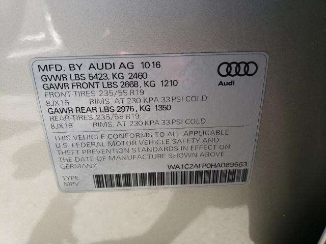 WA1C2AFP0HA069563 2017 AUDI Q5, photo no. 13