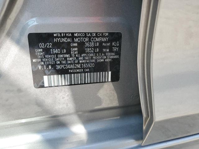 2022 HYUNDAI ACCENT LIM - 3KPC34A62NE165920