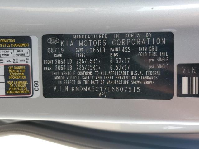 KNDMA5C17L6607515 KIA Sedona L