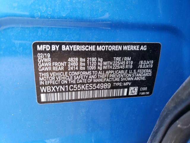 2019 BMW X2 M35I - WBXYN1C55KES54989