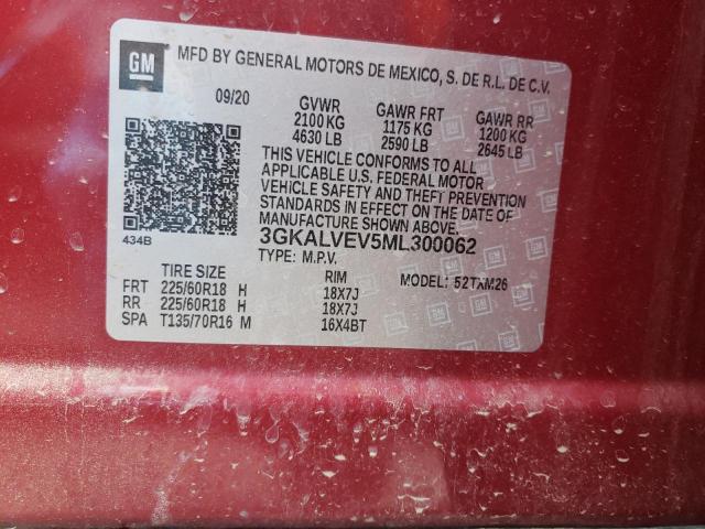 3GKALVEV5ML300062 GMC Terrain Slt