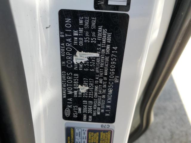 KNDMB5C10G6095714 KIA SEDONA LX