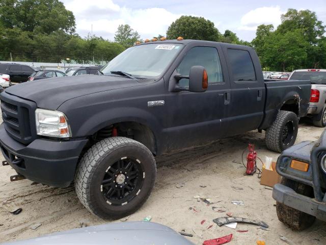 Salvage cars for sale from Copart Seaford, DE: 2006 Ford F350 SRW Super Duty