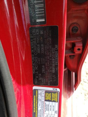 KNAFX4A69F5374132 KIA FORTE LX