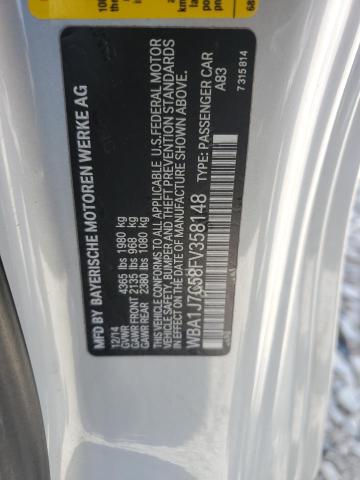 WBA1J7C58FV358148 BMW M235I