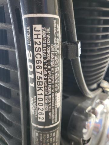 2011 HONDA VT1300 CT JH2SC6675BK100262
