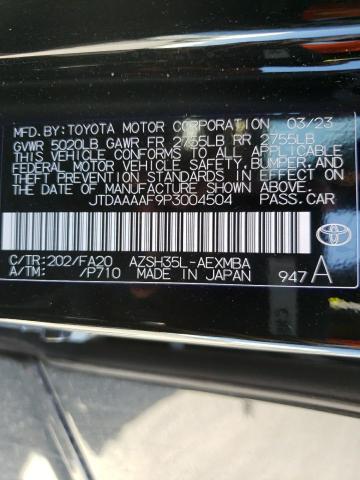 2023 TOYOTA CROWN XLE JTDAAAAF9P3004504