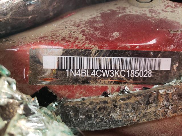 1N4BL4CW3KC185028 Nissan ALTIMA SR