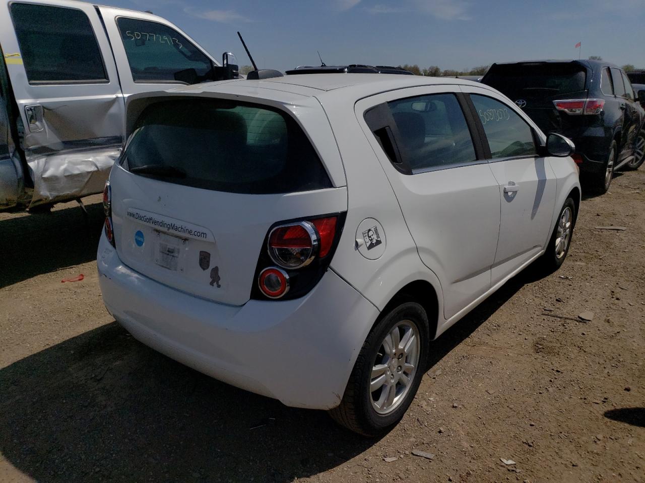 1G1JC6SHXF4152783 2015 Chevrolet Sonic Lt