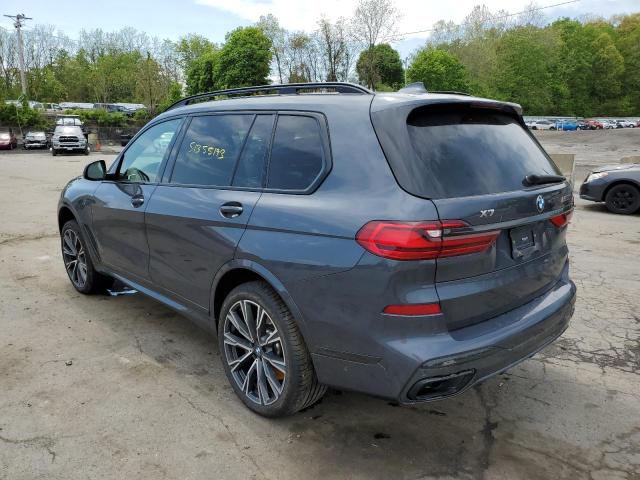 VIN 5UXCX6C02M9G83507 2021 BMW X7, M50I no.2