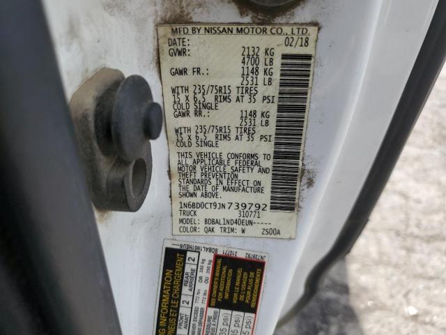 1N6BD0CT9JN739792 Nissan FRONTIER S