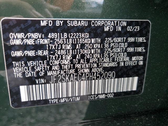 JF2SKAEC4PH452090 Subaru Forester  13