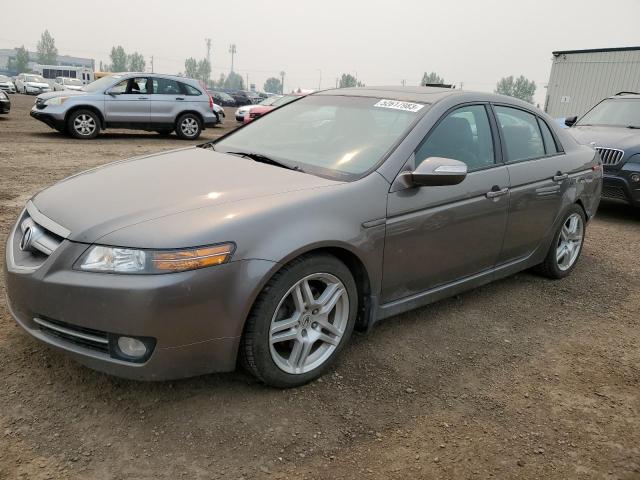 Acura salvage cars for sale: 2007 Acura TL