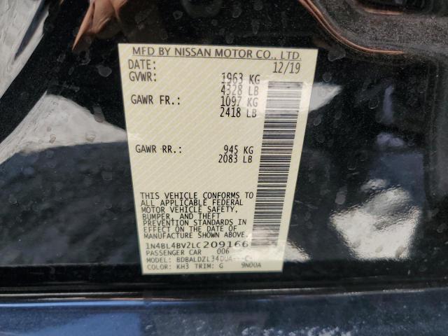 1N4BL4BV2LC209166 Nissan ALTIMA S