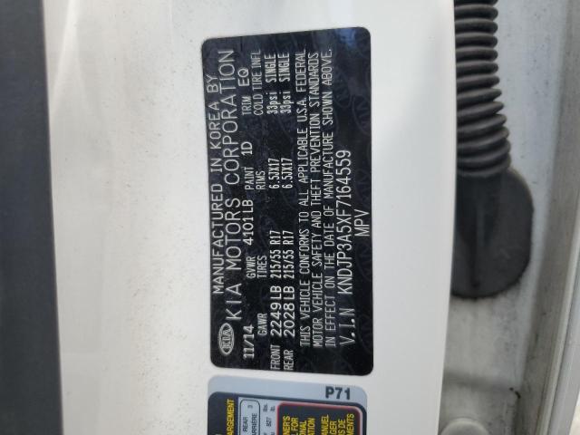 KNDJP3A5XF7164559 KIA SOUL +